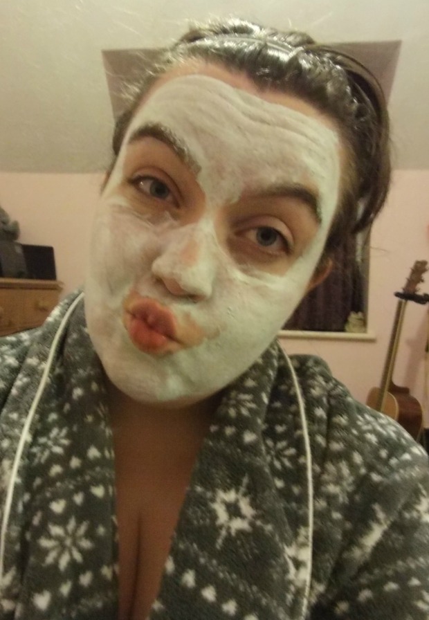 November Favourites face mask and dressing gown